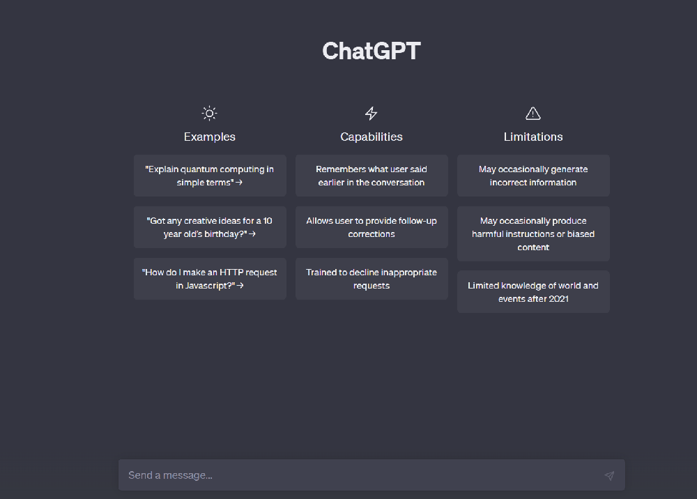 chatGPT